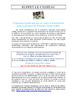 support d information de consultation publique