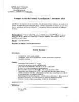 Compte rendu séance 7 novembre 2025